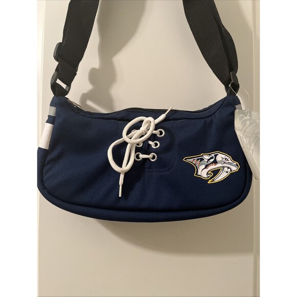 Pro-FAN-ity by Littlearth NHL Nashville Predators Jersey Crossbody Purse Bag - Picture 7 of 16
